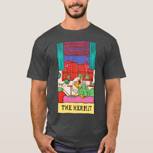 T-shirt Illustration de la fille Loner mignonne Hérite Hom