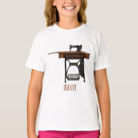 Illustration de la machine à coudre