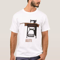 Illustration de la machine à coudre