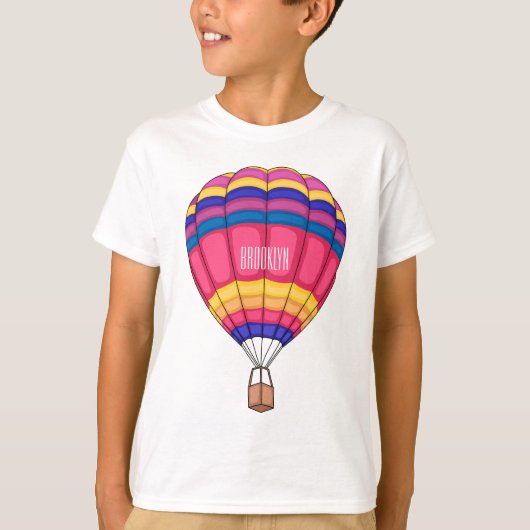 T-shirt Illustration de la montgolfière (Devant)