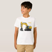 T-shirt Illustration de la pelle Crawler (Devant entier)