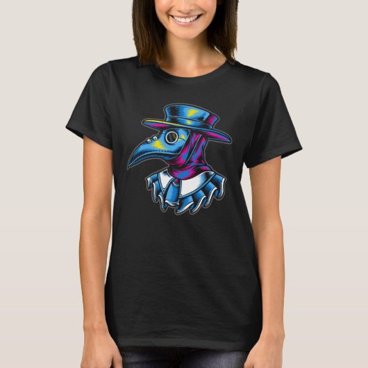 T-shirt Illustration de la peste (Devant)