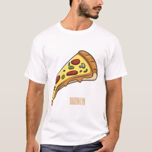 T-shirt Illustration de la pizza