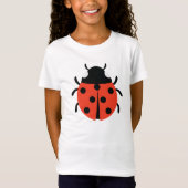 T-Shirt Illustration de Ladybug (Devant)