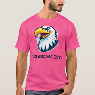T-shirt Illustration de l'aigle royal et de l'aigle royal