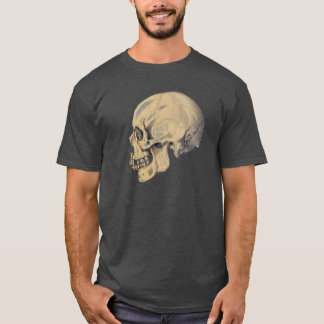 T-shirt Illustration de l'anatomie crânienne vintage