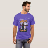 T-shirt Illustration de Lancer avec Conviction (Devant entier)