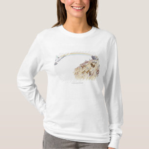 T-shirt Illustration de l'arche de Noé avec partir