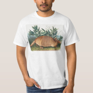T-shirt Illustration de l'Armadillo (Dasypus Peba) à neuf 