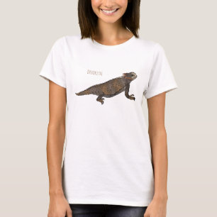 T-shirt Illustration de lézard à cornes de Regal