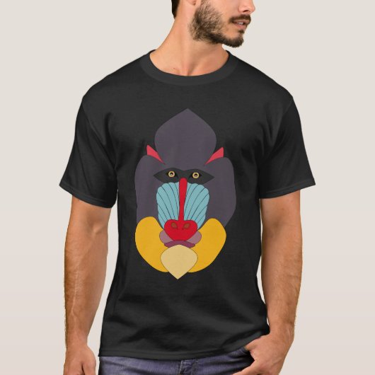 T-shirt Illustration de Mandrill (Devant)