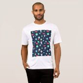 T-shirt illustration de motif spatial (Devant entier)