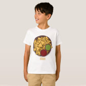 T-shirt Illustration de Nachos (Devant entier)
