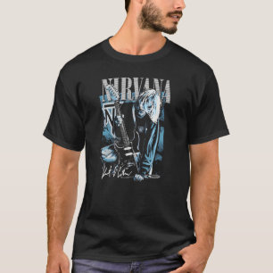 T-shirt Illustration de Nirvana Kurt Cobain Grunge