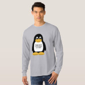 T-shirt Illustration de pingouin (Devant entier)
