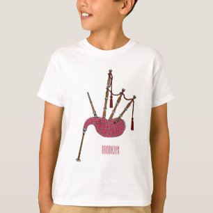 T-shirt Illustration de pipes