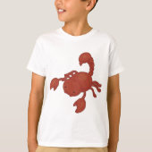 T-shirt Illustration de scorpion rouge (Devant)