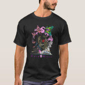 T-shirt Illustration de script excentrique Kooky Bong Bone (Devant)
