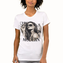 Illustration de silhouette de mode chic moderne