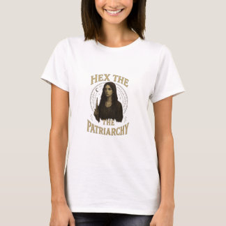 T-shirt Illustration de sorcière wiccane - Maudire le patr