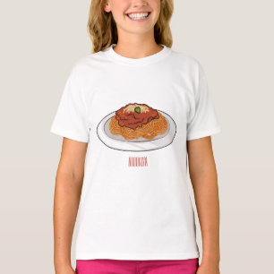 T-shirt Illustration de Spaghetti