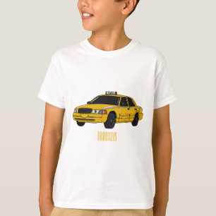 T-shirt Illustration de taxi