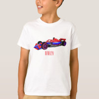 Illustration de voiture de course professionnelle