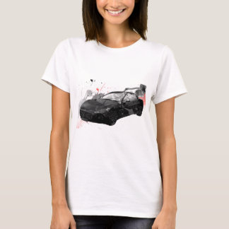T-shirt illustration de voiture du GT de maserati
