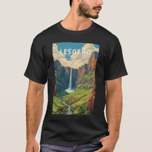 T-shirt Illustration de voyage artistique vintage du Lesot