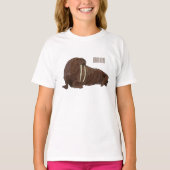 T-shirt Illustration de Walrus (Devant)