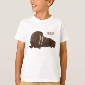 T-shirt Illustration de Walrus (Devant)