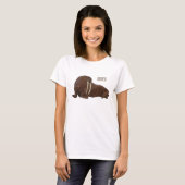 T-shirt Illustration de Walrus (Devant entier)