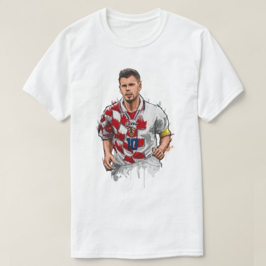 T-shirt Illustration de Zvonimir Boban (Design devant)