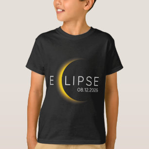 T-shirt Illustration d'éclipse solaire Éclipse solaire tot