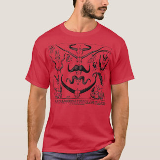 T-shirt Illustration des cornes animales