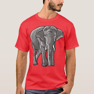 T-shirt Illustration des éléphants