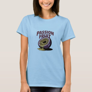 T-shirt Illustration des fruits de passion - Fruits exotiq