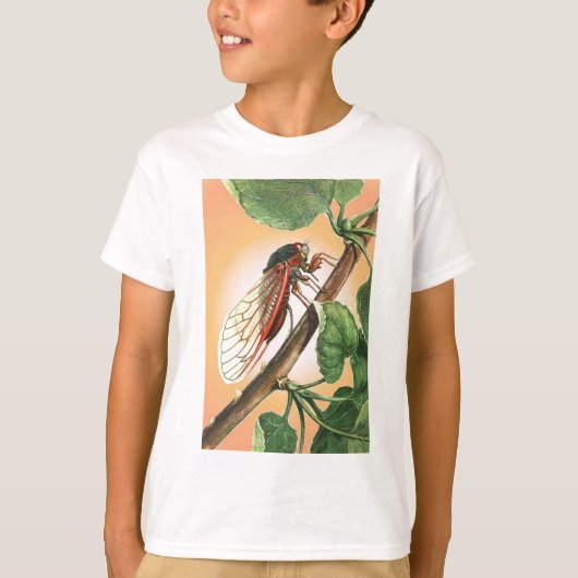 T-shirt Illustration des insectes du Canada (Devant)
