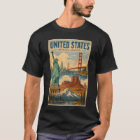 Illustration des monuments américains des États-Un
