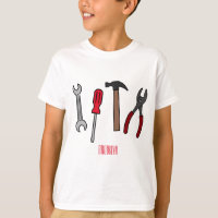 Illustration des outils de menuiserie
