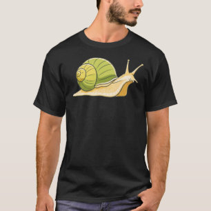 T-shirt Illustration d'escargot lent et régulier - Énergie
