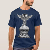 T-shirt Illustration d'explosion cérébrale Ghettoblaster (Devant)