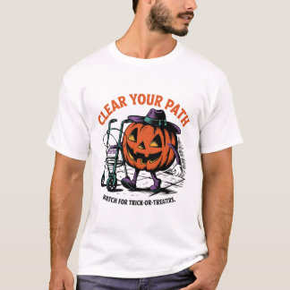 T-shirt Illustration d'Halloween d'inspiration vintage