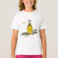 Illustration d'huile d'olive