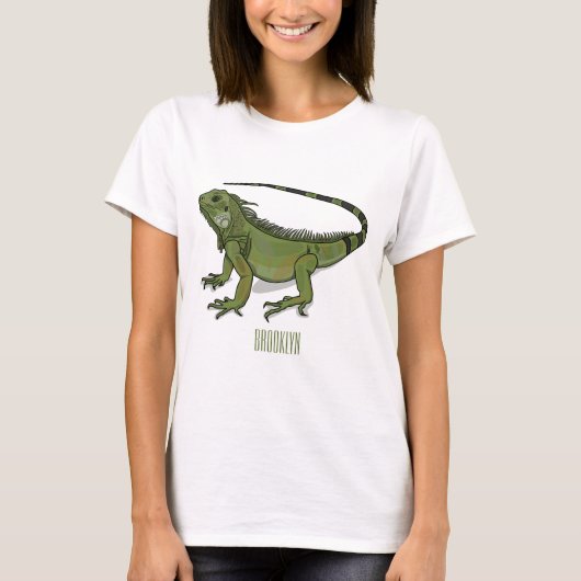 T-shirt Illustration d'Iguana (Devant)