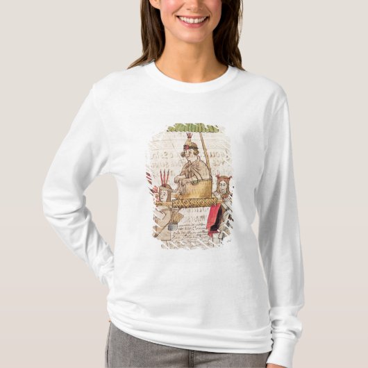 T-shirt Illustration d'Inca de Huascar (Devant)