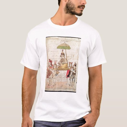 T-shirt Illustration d'Inca de Huascar (Devant)