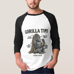 T-shirt Illustration d'infographie de conseils de sécurité
