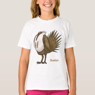 T-shirt Illustration d'oiseau de tétras des armoises