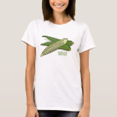 T-shirt Illustration d'Okra (Devant)
